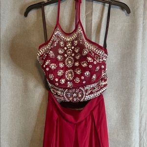 Burgundy Prom Dress